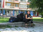 V Samokově na autobusovém nádraží