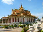 Stbrn pagoda vevnit Krlovskho palce v Phnom Penhu
